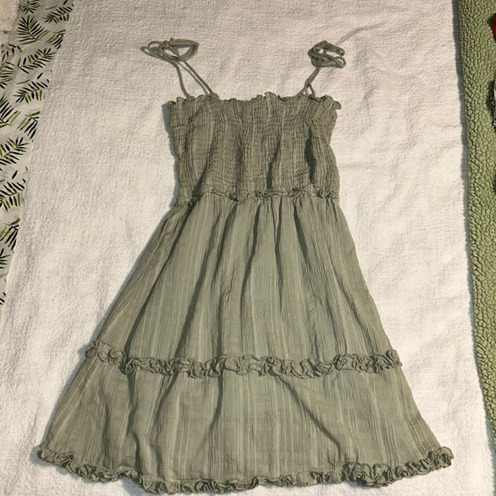 SAGE DRESS